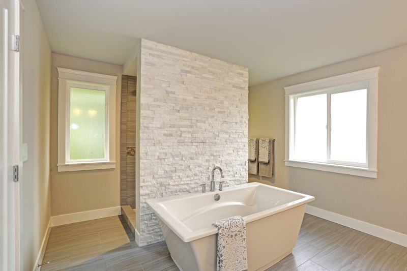 Contemporary Corner Tub